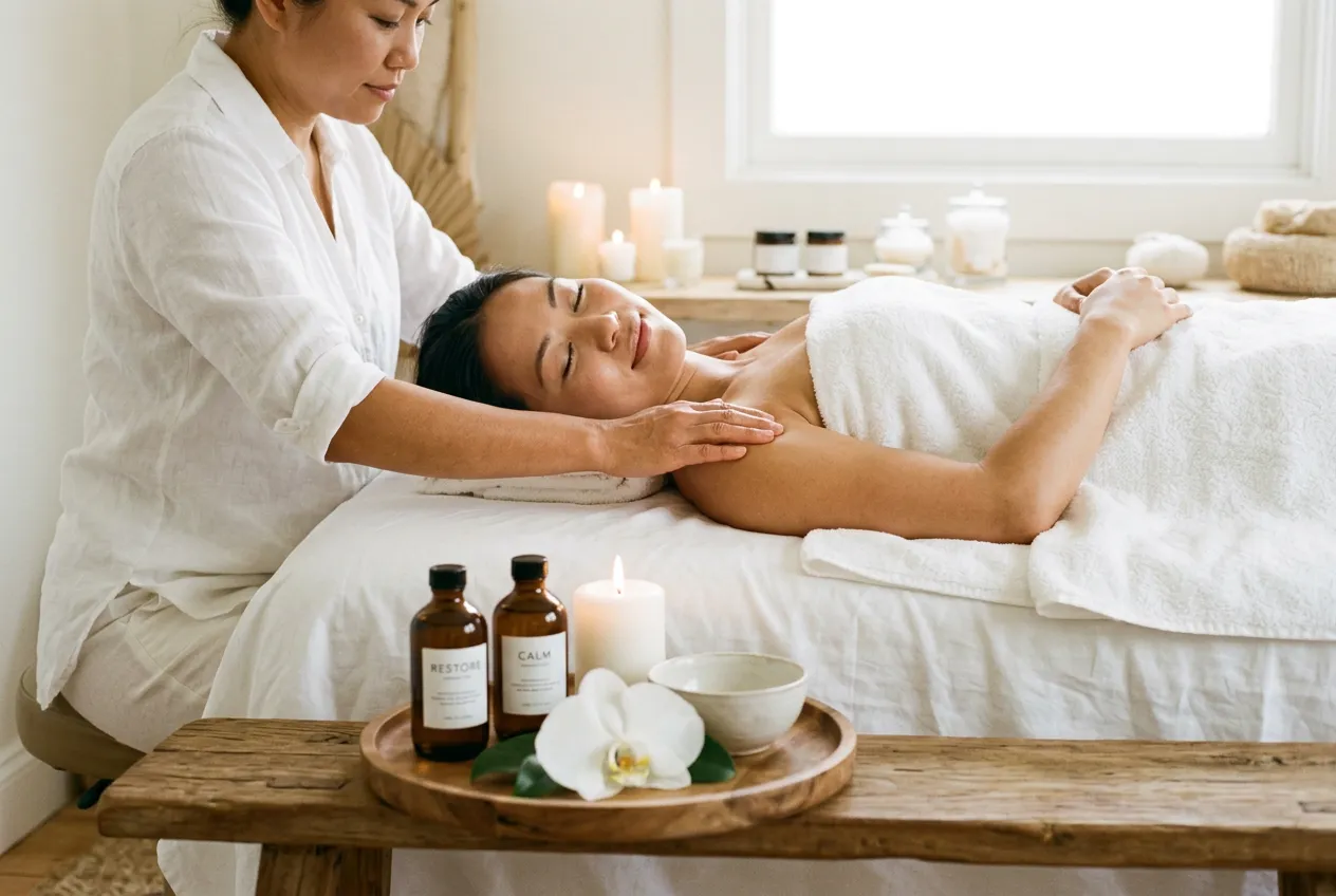 Relaxation massage for stress relief in Centreville, VA